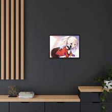 Load image into Gallery viewer, Nao Tomori holding a camera Canvas Framed Art Print