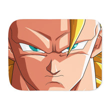Load image into Gallery viewer, Goku SSJ3 Sherpa Blanket