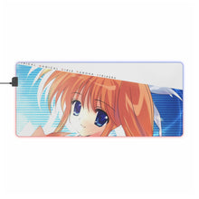 Load image into Gallery viewer, Magical Girl Lyrical Nanoha RGB LED Mouse Pad (Desk Mat)