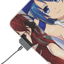 Load image into Gallery viewer, Puella Magi Madoka Magica Homura Akemi, Madoka Kaname, Sayaka Miki, Mami Tomoe RGB LED Mouse Pad (Desk Mat)