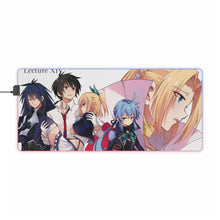 Load image into Gallery viewer, Rokudenashi Majutsu Koushi To Akashic Records Glenn Radars, Rumia Tingel, Albert Frazer RGB LED Mouse Pad (Desk Mat)