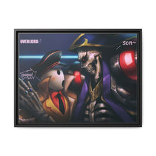 Load image into Gallery viewer, Ainz Ooal Gown and Pandora's Actor Canvas Framed Art Print