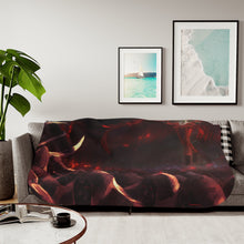 Load image into Gallery viewer, Overlord Demiurge Sherpa Blanket