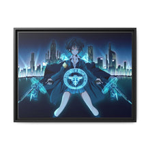 Load image into Gallery viewer, Akane Tsunemori with The dominators Canvas Framed Art Print