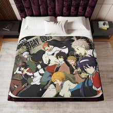 Load image into Gallery viewer, Anime Bungou Stray Dogs Sherpa Blanket