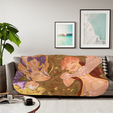 Load image into Gallery viewer, Fairy Tail Natsu Dragneel, Lucy Heartfilia Sherpa Blanket