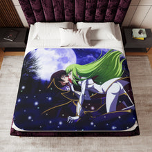 Load image into Gallery viewer, Anime Code Geassr Sherpa Blanket