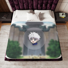 Load image into Gallery viewer, Hunter x Hunter Killua Zoldyck Sherpa Blanket