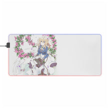 Load image into Gallery viewer, Violet Evergarden RGB LED Mouse Pad (Desk Mat)