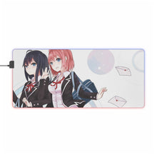 Load image into Gallery viewer, My Teen Romantic Comedy SNAFU Yukino Yukinoshita, Yui Yuigahama RGB LED Mouse Pad (Desk Mat)