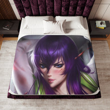 Load image into Gallery viewer, Highschool Of The Dead Sherpa Blanket