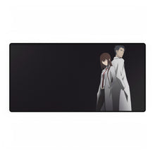 Load image into Gallery viewer, Makise Kurisu & Rintarou Kyouma Mouse Pad (Desk Mat)