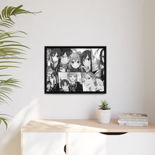 Load image into Gallery viewer, Oregairu - Light Novel Illustrations Canvas Framed Art Print