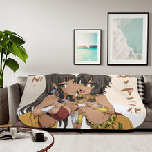 Load image into Gallery viewer, Tiona and Tione Sherpa Blanket