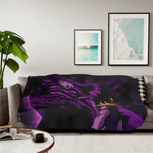 Load image into Gallery viewer, Meliodas vs Demon King Sherpa Blanket