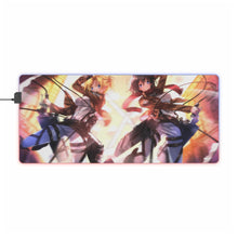 Load image into Gallery viewer, Anime Attack On Titan RGB LED Mouse Pad (Desk Mat)