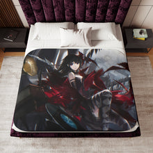 Load image into Gallery viewer, Tears of Blood Sherpa Blanket