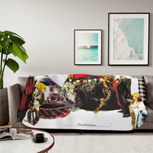 Load image into Gallery viewer, Overlord: The World is all Yours Sherpa Blanket