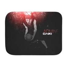 Load image into Gallery viewer, Kuroko's Basketball Daiki Aomine Sherpa Blanket