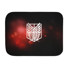 Load image into Gallery viewer, Wings of freedom Sherpa Blanket