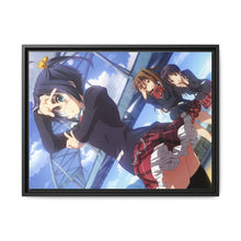 Load image into Gallery viewer, Love, Chunibyo & Other Delusions Rikka Takanashi, Shinka Nibutani, Kumin Tsuyuri Canvas Framed Art Print