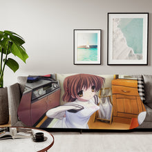 Load image into Gallery viewer, Clannad Nagisa Furukawa Sherpa Blanket