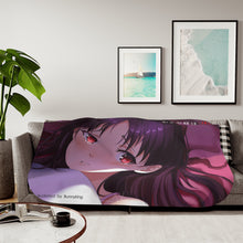 Load image into Gallery viewer, Kaguya Shinomiya Sherpa Blanket