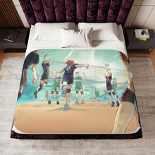 Load image into Gallery viewer, Haikyu!! Sherpa Blanket