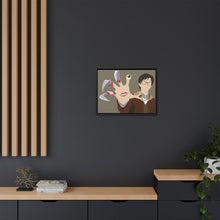 Load image into Gallery viewer, Shinichi Izumi And Miigi Minimalist Canvas Framed Art Print
