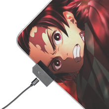 Load image into Gallery viewer, Nezuko Kamado / Tanjirou Kamado RGB LED Mouse Pad (Desk Mat)