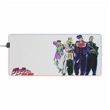 Load image into Gallery viewer, Anime Jojo's Bizarre Adventure RGB LED Mouse Pad (Desk Mat)