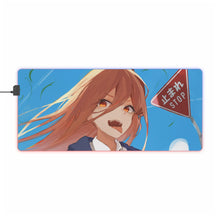 Load image into Gallery viewer, Anime Chainsaw Man RGB LED Mouse Pad (Desk Mat)