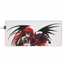 Load image into Gallery viewer, High School DxD Rias Gremory, Issei Hyoudou, Ddraig RGB LED Mouse Pad (Desk Mat)