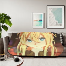 Load image into Gallery viewer, Violet Evergarden Sherpa Blanket