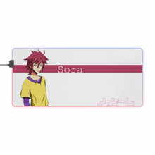 Load image into Gallery viewer, No Game No Life RGB LED Mouse Pad (Desk Mat)
