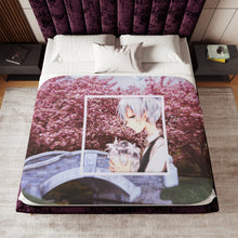 Load image into Gallery viewer, Assassination Classroom Nagisa Shiota Sherpa Blanket