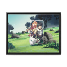 Load image into Gallery viewer, Iwatani & Raphtalia Canvas Framed Art Print
