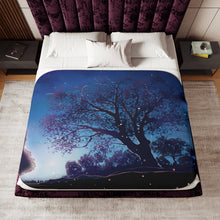 Load image into Gallery viewer, Violet Evergarden Sherpa Blanket