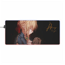Load image into Gallery viewer, Violet Evergarden RGB LED Mouse Pad (Desk Mat)
