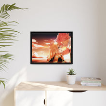 Load image into Gallery viewer, Natsu and Lucy (Fairy Tail) Canvas Framed Art Print