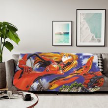 Load image into Gallery viewer, Anime Neon Genesis Evangelion Sherpa Blanket