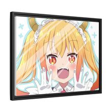 Load image into Gallery viewer, Miss Kobayashi's Dragon Maid Kobayashi-san Chi No Maid Dragon, Miss Kobayashi S Dragon Maid, Tohru Canvas Framed Art Print