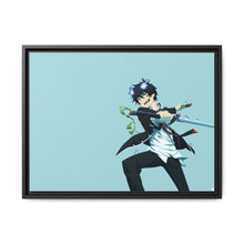 Load image into Gallery viewer, Blue Exorcist Canvas Framed Art Print