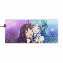 Load image into Gallery viewer, Sword Art Online II RGB LED Mouse Pad (Desk Mat)