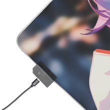 Load image into Gallery viewer, Neon Genesis Evangelion Rei Ayanami RGB LED Mouse Pad (Desk Mat)