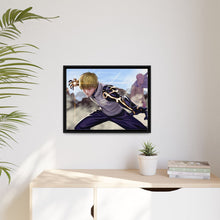 Load image into Gallery viewer, Genos and Saitama Canvas Framed Art Print