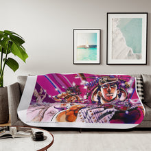 Load image into Gallery viewer, Anime Jojo's Bizarre Adventure Sherpa Blanket