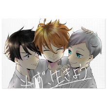 Load image into Gallery viewer, The Promised Neverland Ray, Norman, Emma Jigsaw Puzzle