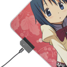 Load image into Gallery viewer, Puella Magi Madoka Magica Madoka Kaname, Sayaka Miki RGB LED Mouse Pad (Desk Mat)