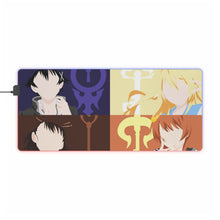 Load image into Gallery viewer, Nisekoi Chitoge Kirisaki, Kosaki Onodera, Marika Tachibana RGB LED Mouse Pad (Desk Mat)